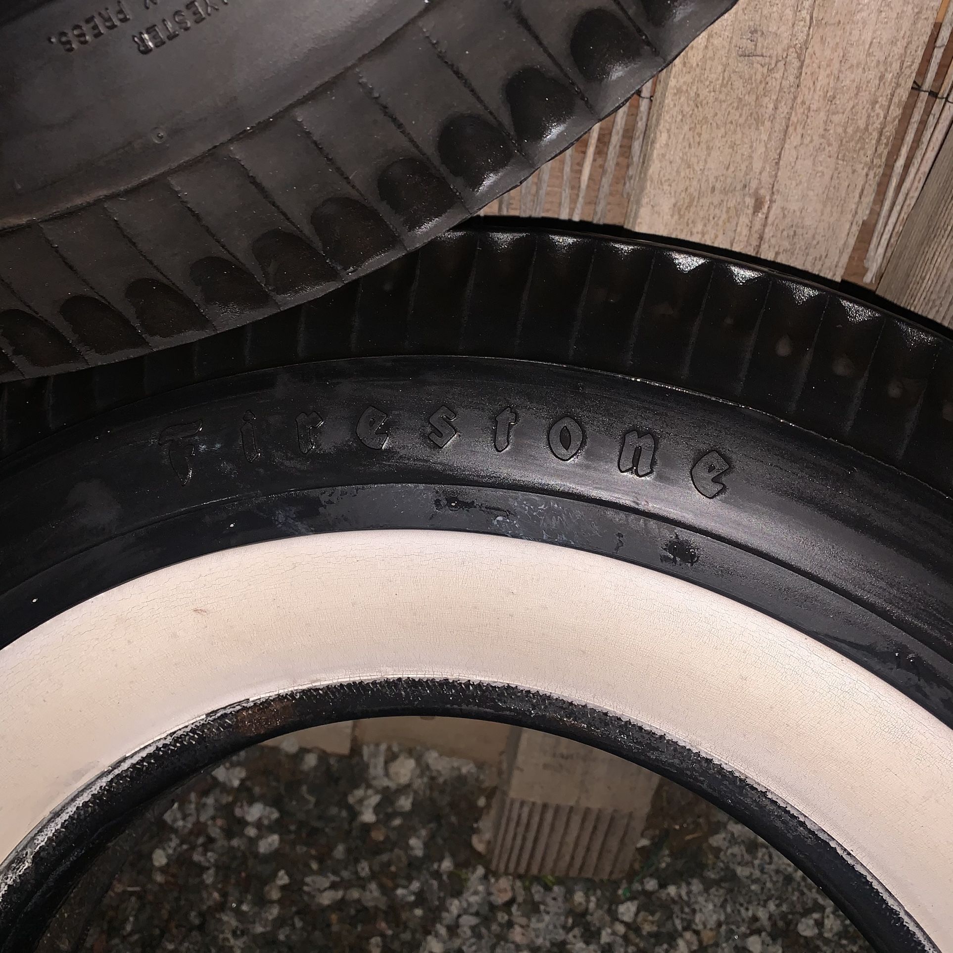 Firestone (4) 14’s Whitewall Tires for Sale in San Diego, CA OfferUp