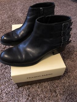 7 1/2 Franco Sarto Bootie Boots