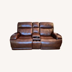 Living Spaces Zero Gravity Reclining Couch 