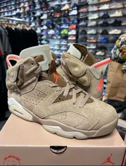 Jordan 6 Retro x Travis Scott British Khaki