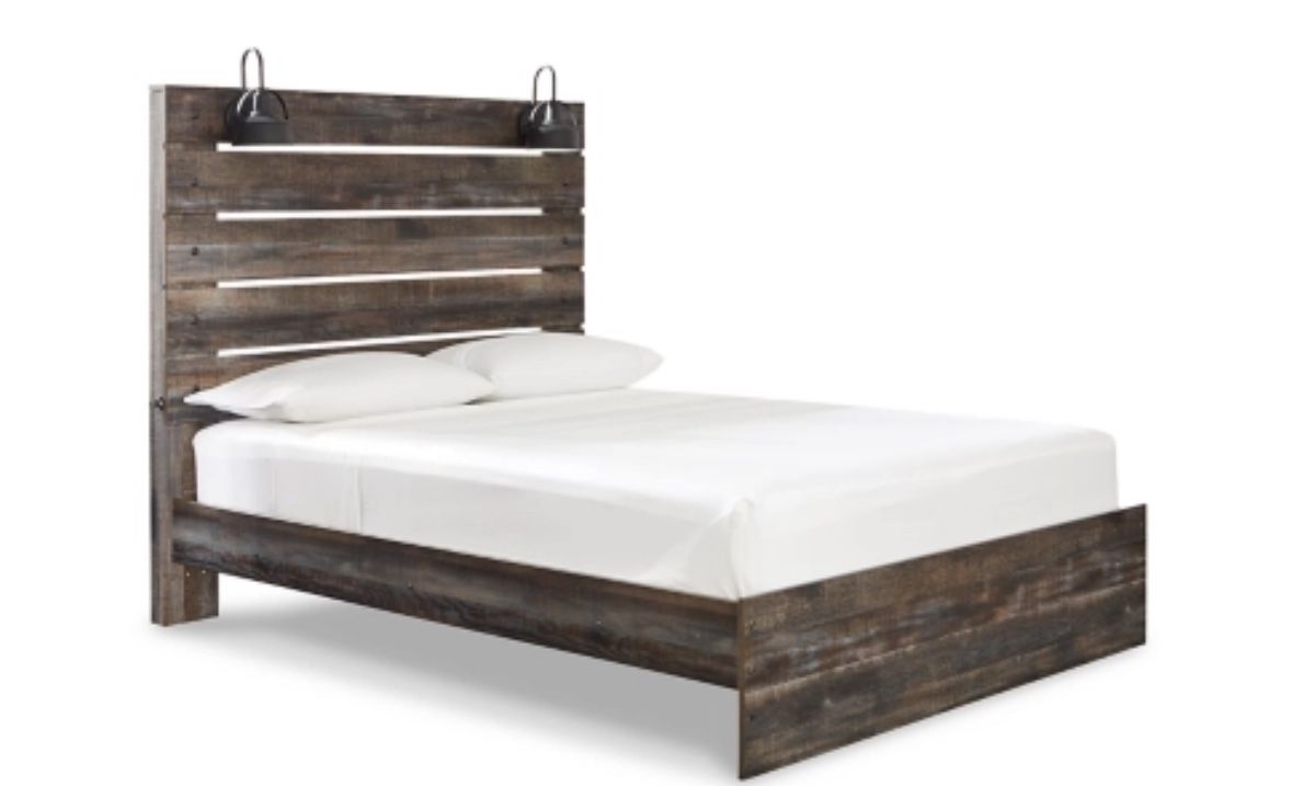 Queen Bed Frame + Box Spring Set