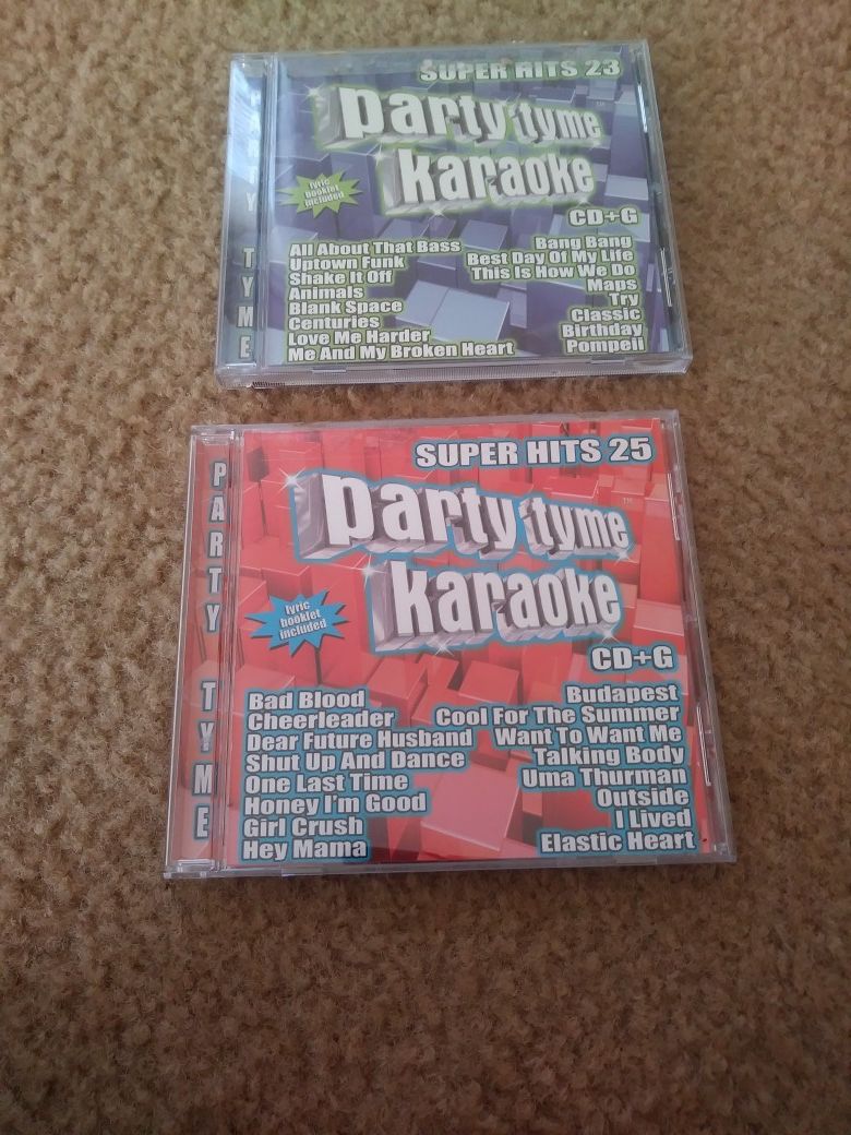 2 Karaoke CDS