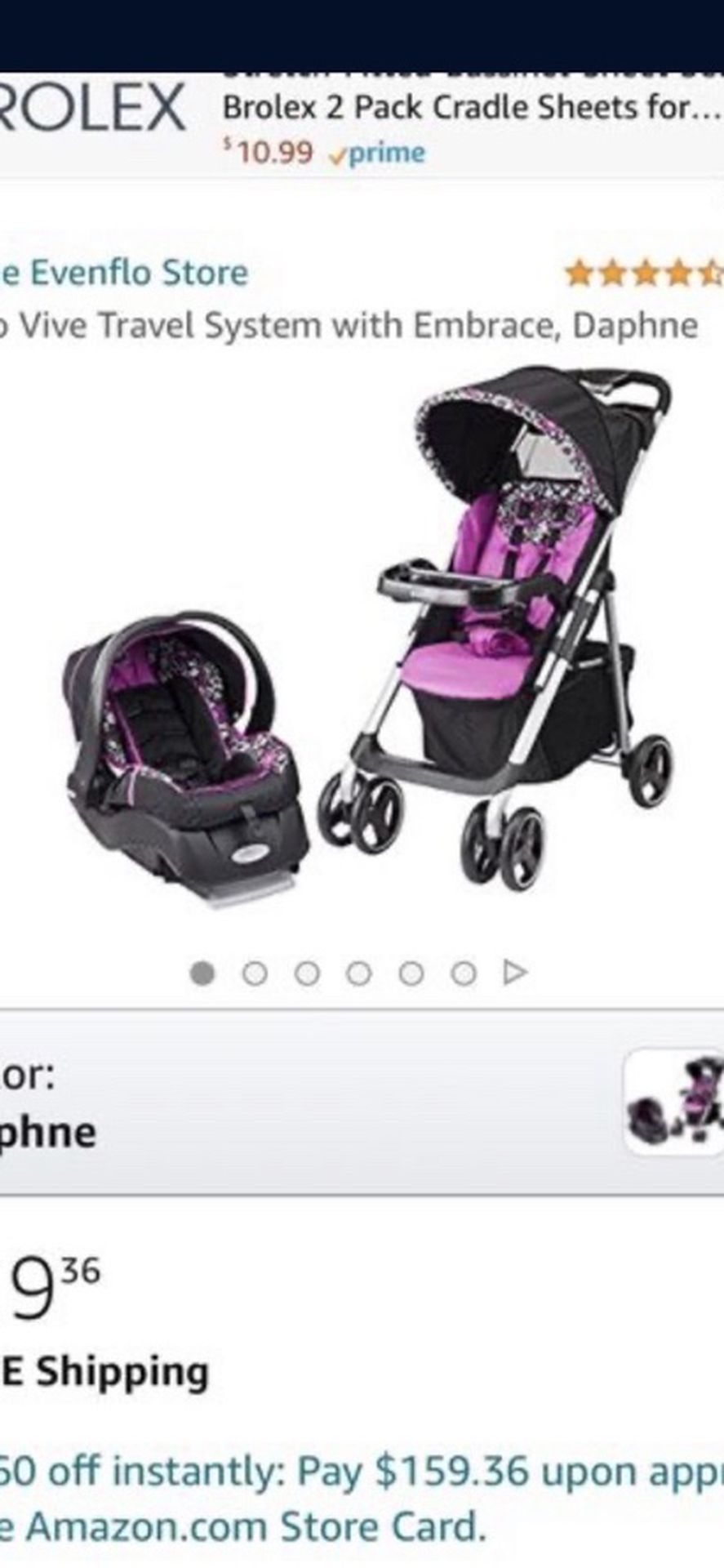 Unused Car Seat And Stroller