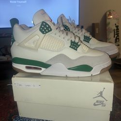 Jordan 4 Sb Pine Green 