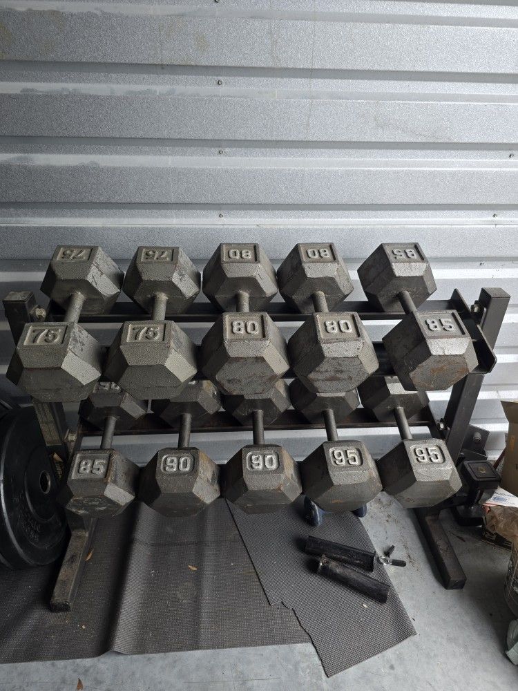 Weight Heavy Dumbbells