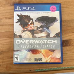 Overwatch, Legendary Edition, Ps4