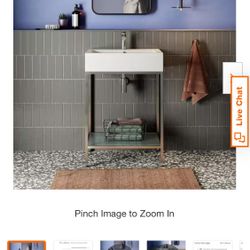 24” BATHROOM VANITY NEW IN BOX