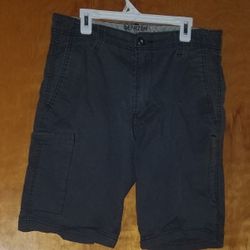 Men's Denizen from Levis Dark Gray Cargo Shorts Size 30