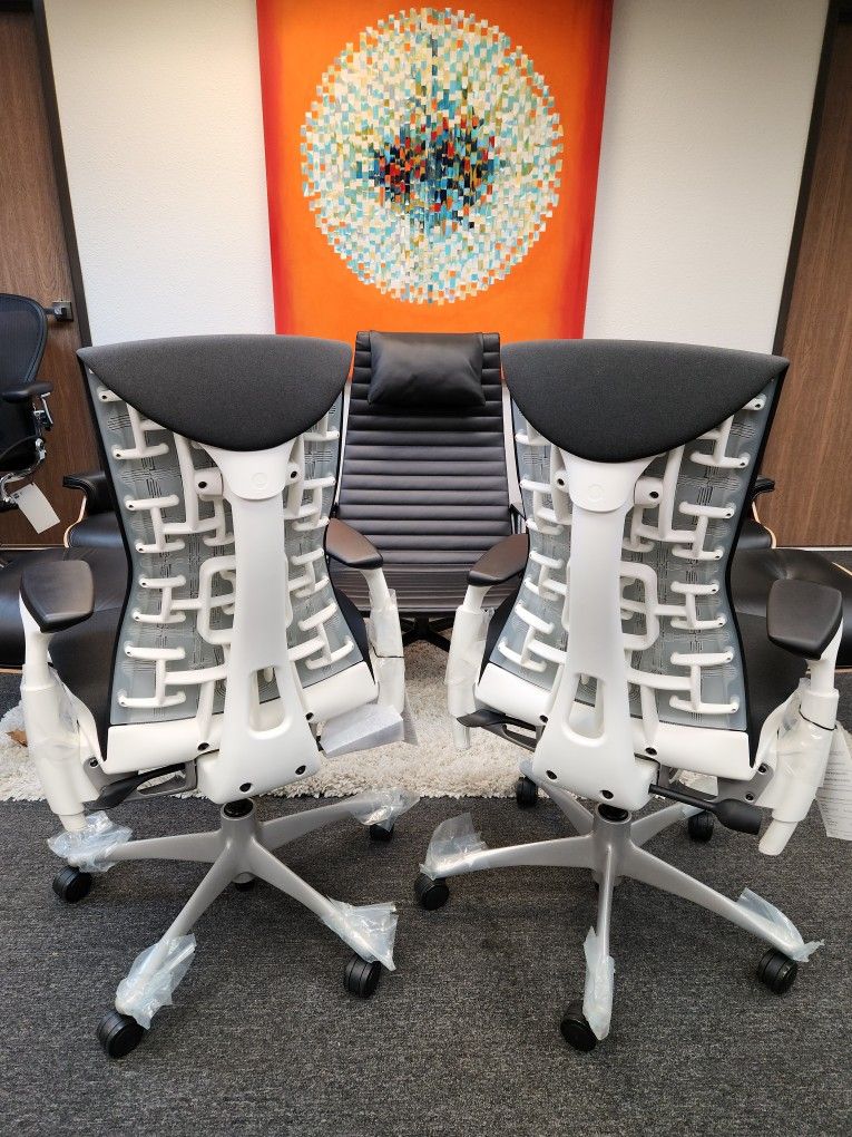 Herman Miller Aeron New Herman Miller Embody Grey Chair Sync