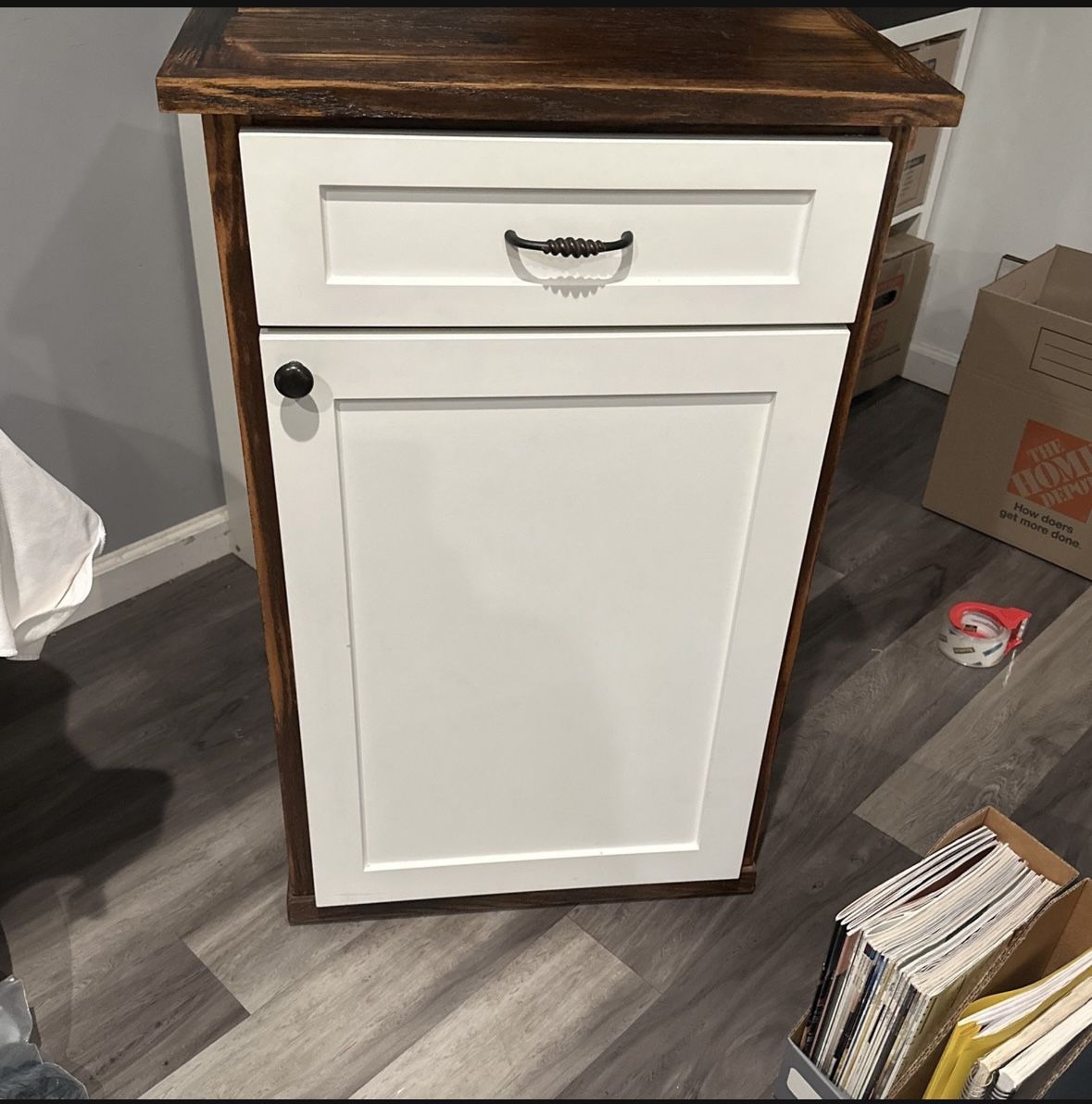 2 Bookshelf Side Tables