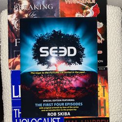 5 Books On Biblical Prophecy Including Original Print Of Seed By Rob Skiba