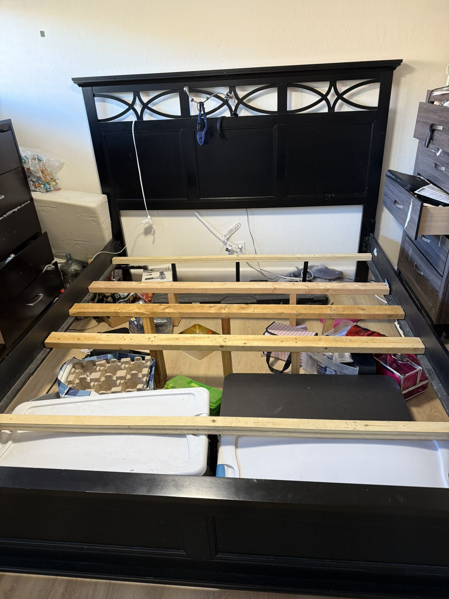 Cal King Bed Frame With Headboard