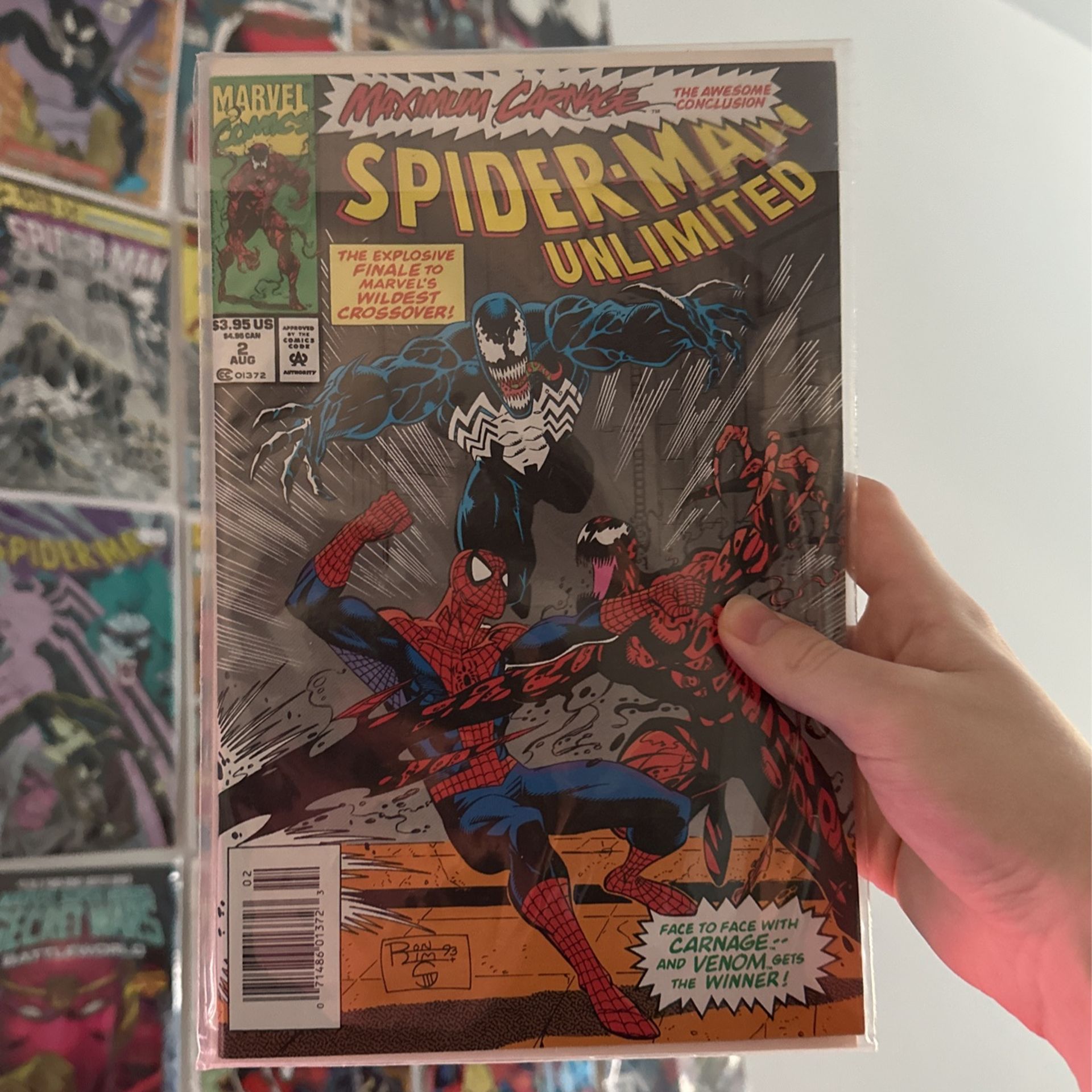 Maxium Carnage Spider Man Unlimited 14/14 Comic