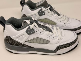 New Jordan Spizike Low White Cool Grey - Size 5.5Y / Women’s 7 (NWOB)