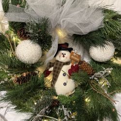 Corona De Navidad Mediana 