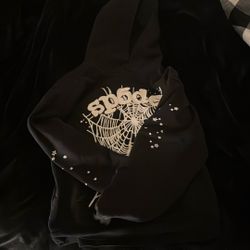 Sp5der Hoodie Size Large 