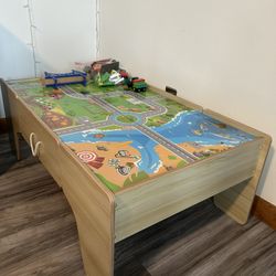 Kids Table Train Set