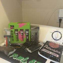 TPOB Complete Barber Kit – Clippers, Trimmers, Accessories