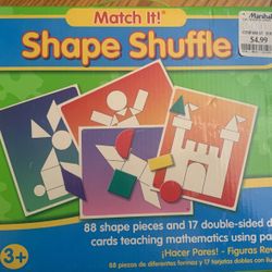 Match It! Shape Shuffle Brand New 