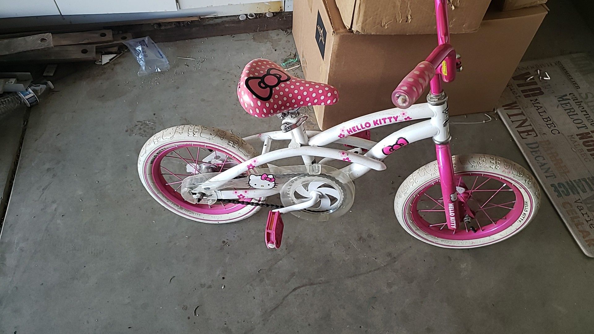 Kids Hello Kitty bike