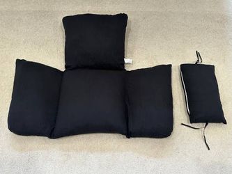 New Black Cushion for Hanging Egg Chair Swing Replacement Seat Pad