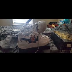 Custom Billie Ellish Airforce Ones