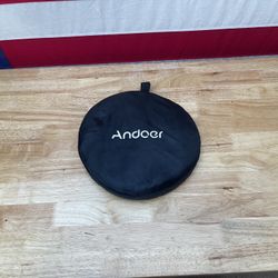 Andoer 90 * 120cm 5in1 Round Collapasible Multi-Disc Portable Circular Photo Photography Studio Video Light Reflector