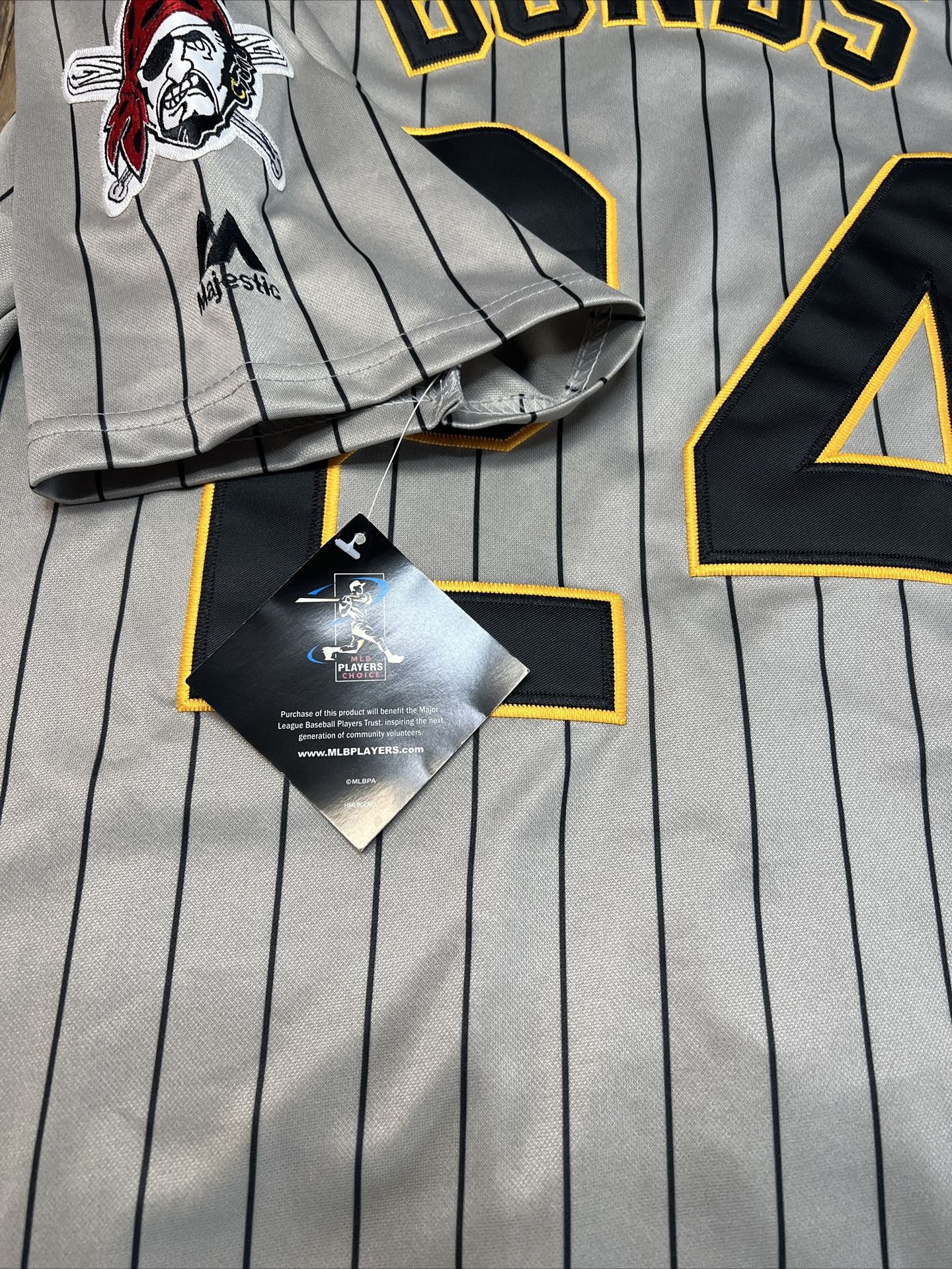 Barry Bonds 1992 Pittsburgh Pirates Men's Grey Cooperstown Jersey w/ Patch  44 for Sale in Spring Valley, CA - OfferUp