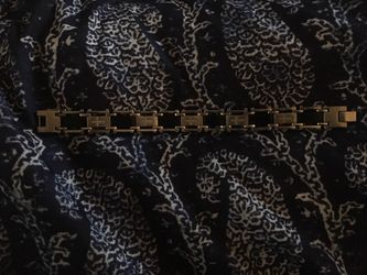 Men's diamond, tungsten and Stainless steel bracelet