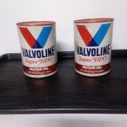 Collectable Vintage Oil Cans