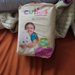 CUTIES diapers Size 6