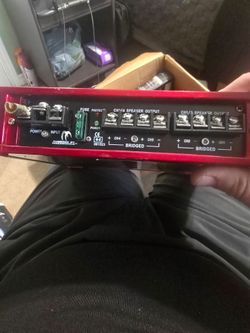 Crunch Powerone Amp 600w