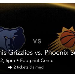 Memphis Grizzle Vs Phoenix Suns