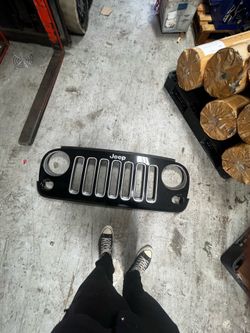 Jeep front grill
