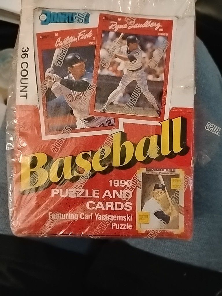 Unopened Sealed Wax 36 Count Cards