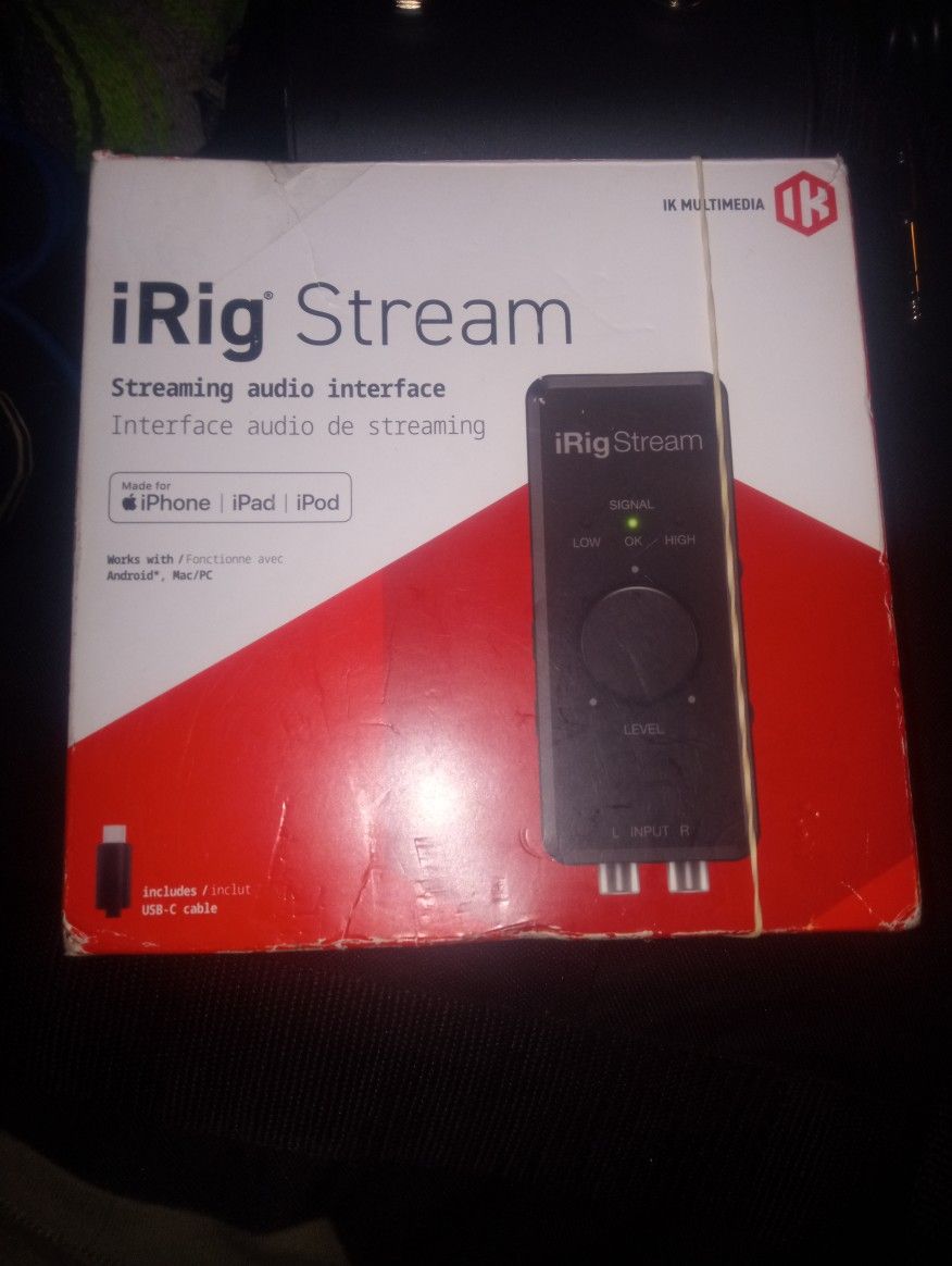 iRig Stream Interface Ok Multi Medea