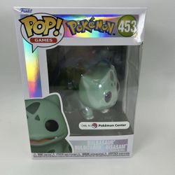 Funko POP! Bulbasaur #453 Pokemon Center Exclusive NEW