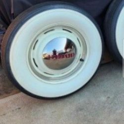 16 Inch, White Walls,,,chevy Cadillac Deluxe,  1946,,1947,,1(contact info removed),,1950,,1(contact info removed),,1953,1954