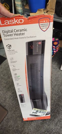 New Tower Space Heater With Remote 