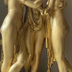Beautiful gorgeous large art Victorian statue