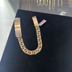 10k Gold Chino Bracelet