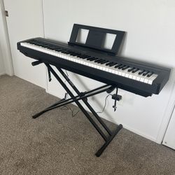 Yamaha P45 88-key Weighted Digital Piano with Stand