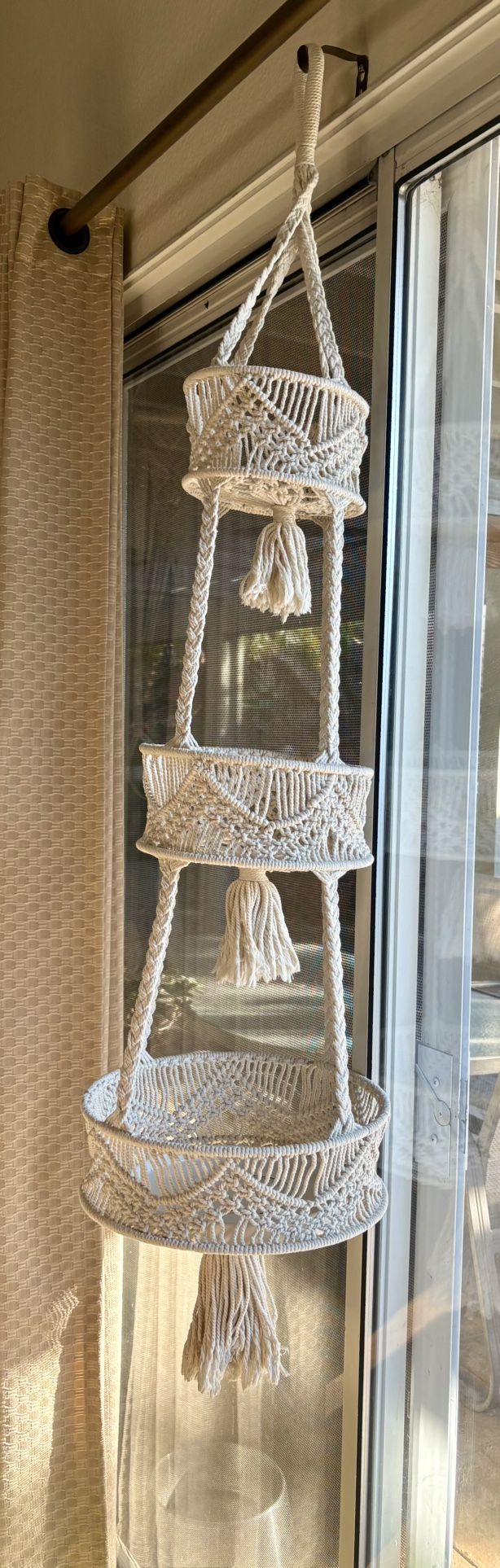 Macrame Plant Hanger (3 Tier)