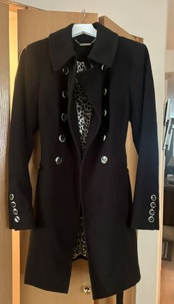 Women's White House Black Market Wool Dress Coat