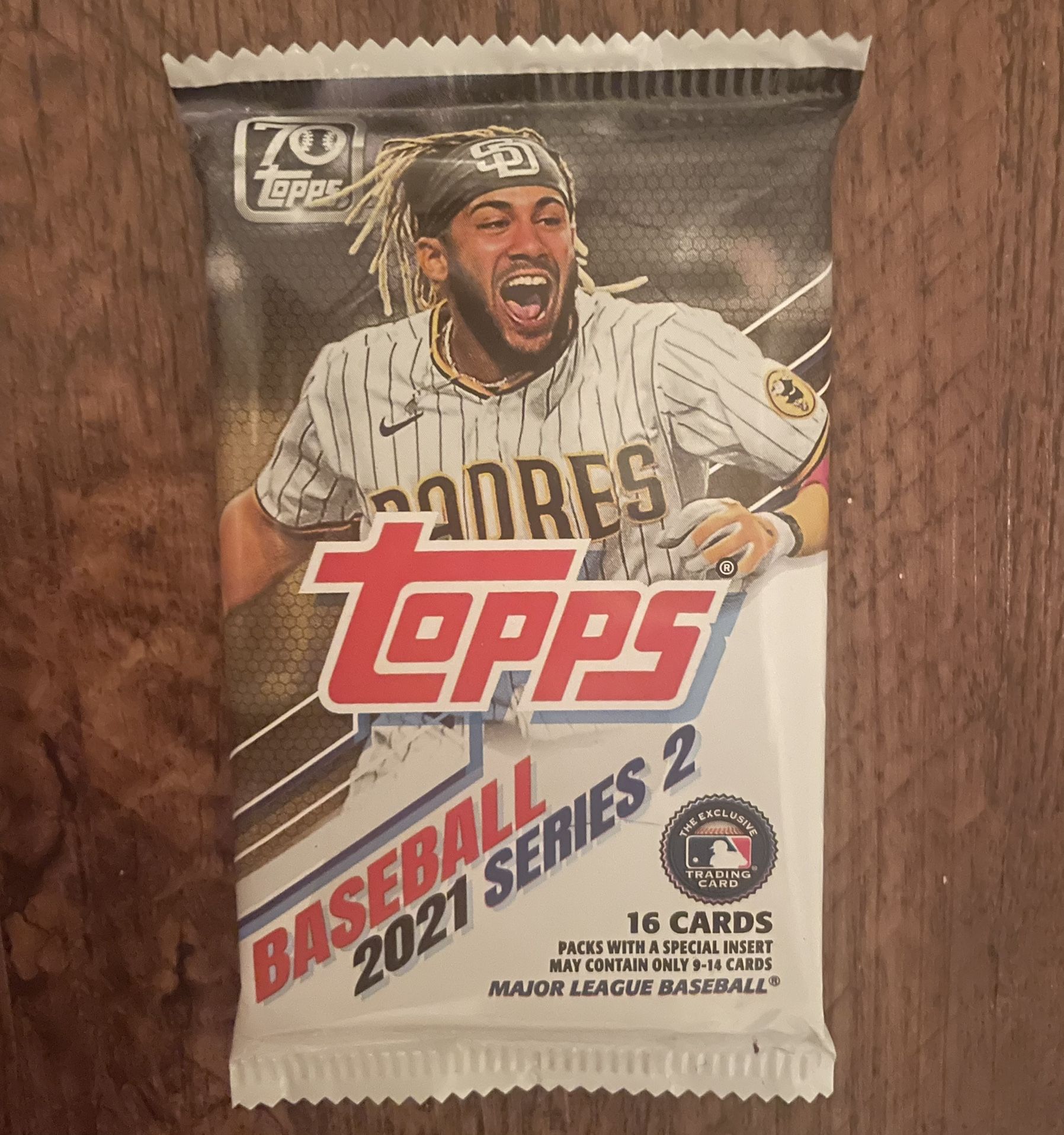 2021 Topps Baseball Series 2 - 16 Card Cello Pack - Factory Sealed