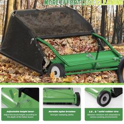 Trailer for 48-inch lawn sweeper,