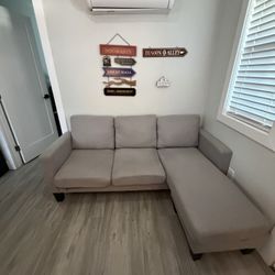 Used L-shaped Sectional Sofá 