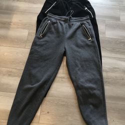 Men’s Joggers X-Large Black & Gray 