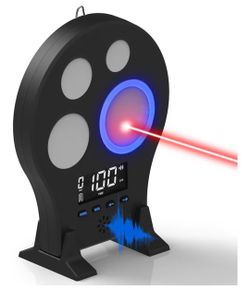 Laser Training Target M-Target - Four-Zone Dry-Fire Training System for Indoor Shooting Practice, with Three Modes, History Record & Portable Case