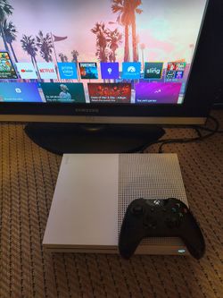 Microsoft Xbox One S Console with Controller